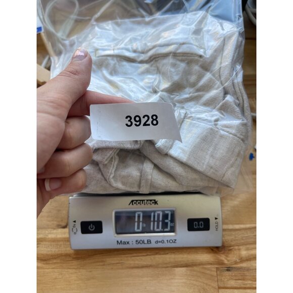 Abercrombie & Fitch Womens Linen Bermuda Shorts Size 8 Preppy Fisherman Pleated - Picture 5 of 5